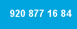 920 877 16 84